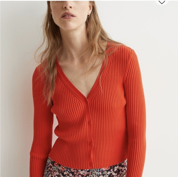 Lavender Ribbed Sweater Top - Picture 3 of 6